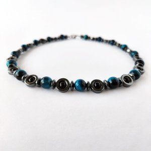 Aquamarine Icarus M1 Necklace by Heart and Stone Co